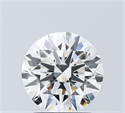 Del inventario de diamantes de laboratorio, 1.55 quilates, Redondo , Color F, claridad VVS2 y certificado IGI