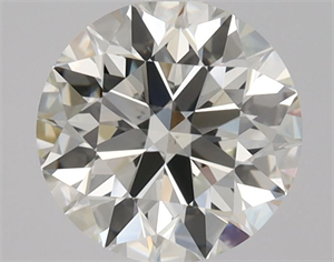 Picture of Natural Diamond 0.81 Carats, Round with Excellent Cut, J Color, VS2 Clarity and Certified by GIA