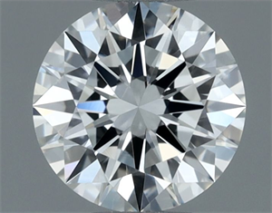 Picture of Natural Diamond 0.51 Carats, Round with Excellent Cut, E Color, VS1 Clarity and Certified by IGI