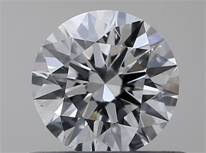 Foto Diamante Natural 0.43 quilates, Redondo , Color F, claridad VS2 y certificado GIA de