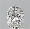Natural Diamond 0.90 Carats, Oval with  Cut, G Color, VS1 Clarity and Certified by GIA