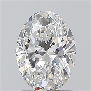 Picture of Natural Diamond 1.01 Carats, Oval with  Cut, E Color, VS1 Clarity and Certified by GIA