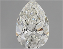 Diamante Natural 1.00 quilates, De pera , Color H, claridad VS1 y certificado GIA