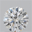 Natural Diamond 1.01 Carats, Round with Excellent Cut, I Color, VS2 Clarity and Certified by GIA