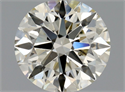 Diamante Natural 0.71 quilates, Redondo , Color L, claridad SI1 y certificado GIA