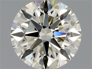 Picture of Natural Diamond 0.71 Carats, Round with Excellent Cut, L Color, SI1 Clarity and Certified by GIA