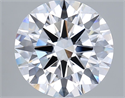 Del inventario de diamantes de laboratorio, 5.02 quilates, Redondo , Color D, claridad VVS2 y certificado IGI
