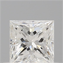Diamante Natural 0.52 quilates, Princesa , Color G, claridad VS1 y certificado GIA
