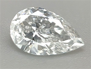 Picture of Natural Diamond 0.70 Carats, Pear with  Cut, D Color, VVS2 Clarity and Certified by GIA