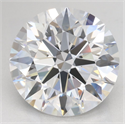Del inventario de diamantes de laboratorio, 3.70 quilates, Redondo , Color D, claridad VVS1 y certificado GIA