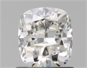 Natural Diamond 1.01 Carats, Cushion with  Cut, J Color, VS1 Clarity and Certified by GIA