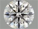 Natural Diamond 0.42 Carats, Round with Excellent Cut, E Color, SI2 Clarity and Certified by GIA