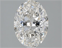 Natural Diamond 1.80 Carats, Oval with  Cut, I Color, SI2 Clarity and Certified by GIA