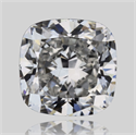 Natural Diamond 0.70 Carats, Cushion with  Cut, G Color, VS1 Clarity and Certified by GIA