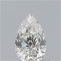 Natural Diamond 0.51 Carats, Pear with  Cut, G Color, VS2 Clarity and Certified by GIA