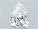 Natural Diamond 0.52 Carats, Pear with  Cut, E Color, VVS2 Clarity and Certified by GIA