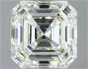 Diamante Natural 1.01 quilates, Asscher , Color J, claridad VVS2 y certificado IGI