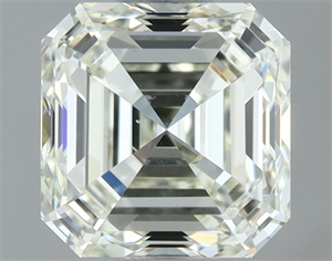 Foto Diamante Natural 1.01 quilates, Asscher , Color J, claridad VVS2 y certificado IGI de