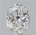 Diamante Natural 0.70 quilates, Ovalado , Color E, claridad VVS2 y certificado GIA