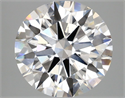 Del inventario de diamantes de laboratorio, 3.64 quilates, Redondo , Color F, claridad SI1 y certificado IGI