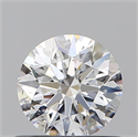 Diamante Natural 0.70 quilates, Redondo , Color E, claridad SI2 y certificado GIA