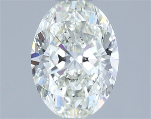Picture of Natural Diamond 1.01 Carats, Oval with  Cut, I Color, VVS1 Clarity and Certified by IGI