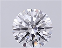 Lab Grown Diamond 1.53 Carats, Round with Ideal Cut, G Color, VVS1 Clarity and Certified by IGI