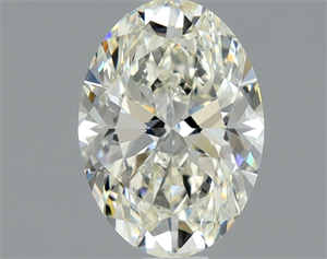 Picture of Natural Diamond 0.90 Carats, Oval with  Cut, K Color, VVS1 Clarity and Certified by GIA