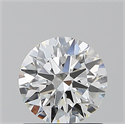 Natural Diamond 1.00 Carats, Round with Excellent Cut, F Color, SI2 Clarity and Certified by GIA