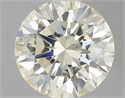 Diamante Natural 0.72 quilates, Redondo , Color L, claridad VS2 y certificado IGI