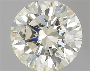 Picture of Natural Diamond 0.72 Carats, Round with Excellent Cut, L Color, VS2 Clarity and Certified by IGI