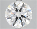 Lab Grown Diamond 4.59 Carats, Round with Ideal Cut, E Color, VVS2 Clarity and Certified by IGI