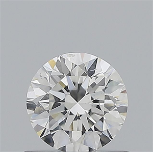 Picture of Natural Diamond 0.70 Carats, Round with Excellent Cut, G Color, SI2 Clarity and Certified by GIA