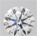 Natural Diamond 1.01 Carats, Round with Excellent Cut, F Color, SI2 Clarity and Certified by GIA