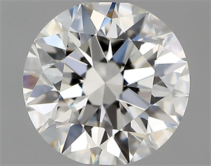Picture of Natural Diamond 0.70 Carats, Round with Excellent Cut, G Color, VVS1 Clarity and Certified by GIA