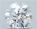Diamante Natural 0.83 quilates, Redondo , Color G, claridad VVS1 y certificado GIA