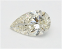 Diamante Natural 0.50 quilates, De pera , Color L, claridad VVS1 y certificado GIA