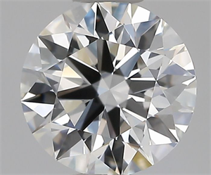 Picture of Natural Diamond 1.01 Carats, Round with Excellent Cut, F Color, VVS1 Clarity and Certified by GIA