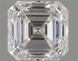 Foto Diamante Natural 1.20 quilates, Asscher , Color G, claridad VS2 y certificado GIA de