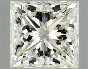 Picture of Natural Diamond 1.01 Carats, Princess with  Cut, K Color, VVS2 Clarity and Certified by GIA