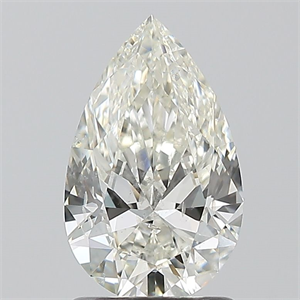 Picture of Natural Diamond 1.30 Carats, Pear with  Cut, J Color, SI2 Clarity and Certified by GIA