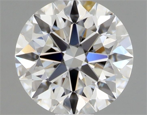 Foto Diamante Natural 0.43 quilates, Redondo , Color F, claridad IF y certificado GIA de