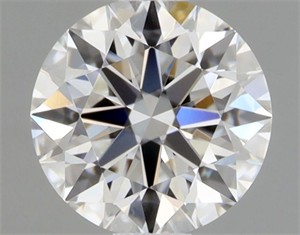 Foto Diamante Natural 0.43 quilates, Redondo , Color F, claridad IF y certificado GIA de