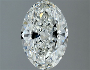 Foto Diamante Natural 1.20 quilates, Ovalado , Color H, claridad VS2 y certificado IGI de