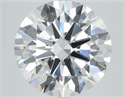 Lab Grown Diamond 4.03 Carats, Round with Excellent Cut, D Color, VVS1 Clarity and Certified by IGI