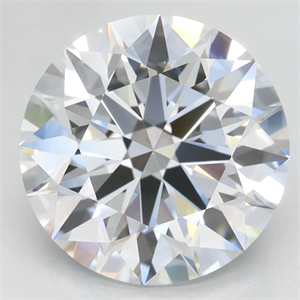 Picture of Lab Grown Diamond 4.26 Carats, Round with Ideal Cut, E Color, VVS1 Clarity and Certified by IGI