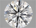 Lab Grown Diamond 3.53 Carats, Round with Ideal Cut, F Color, IF Clarity and Certified by IGI