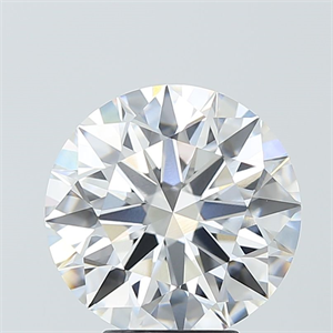 Picture of Lab Grown Diamond 5.09 Carats, Round with Ideal Cut, F Color, VVS1 Clarity and Certified by IGI