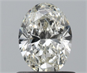 Diamante Natural 0.70 quilates, Ovalado , Color I, claridad VVS1 y certificado IGI