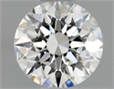 Diamante Natural 0.43 quilates, Redondo , Color F, claridad IF y certificado GIA
